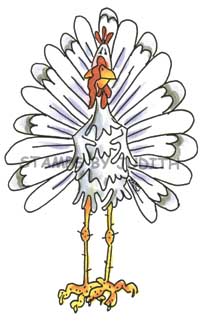 S-39 Lg. Standing Turkey